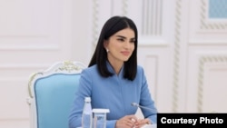 Өзбекстандын президентинин администрациясынын жетекчиси Саида Мирзиёева.
