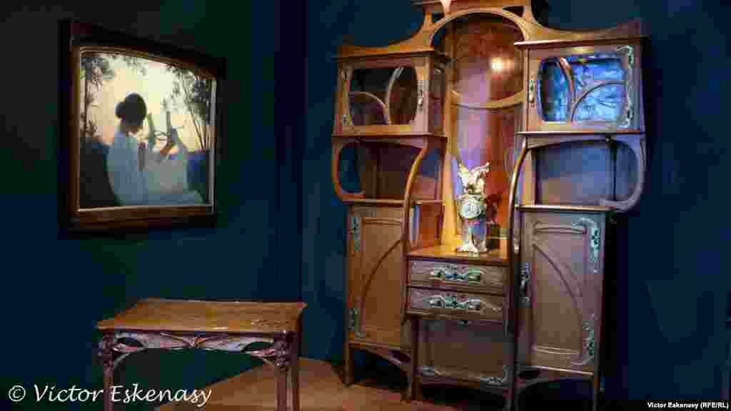 Germany - Wiesbaden Museum, Collection F.W. Neess donation, Art Nouveau furniture