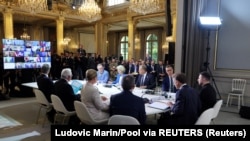 Reuniune a coaliției statelor dispuse să ajute Ucraina – „Coalition of the Willing”. 4 septembrie 2025. Fotografie de arhivă.