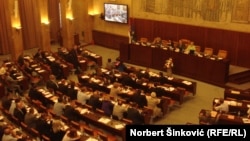 Only four members of Vojvodina's regional assembly voted against the motion. (file photo)