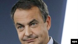 Spanish Prime Minister Jose Luis Rodriguez Zapatero