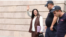 Armenia - Opposition figure Aregnaz Manukian waves to supporters as she is moved to house arrest, Yerevan, September 22, 2026.