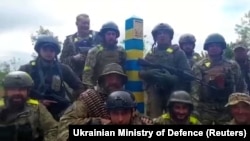 Украінскія вайскоўцы выйшлі на мяжу з Расеяй у Харкаўскай вобласьці, 15 траўня 2022