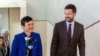 Evropska komesarka za proširenje Marta Kos i predsjednik Crne Gore Jakov Milatović, 16, januar 2025. godine