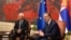 Predsednik Srbije Aleksandar Vučić tokom sastanka sa predsednikom Evropskog saveta Antoniom Koštom, 4. jun 2026.