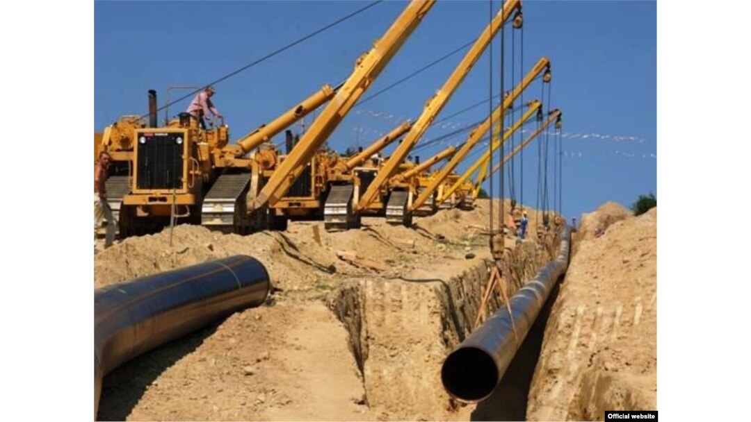 Construction of the Nabucco pipeline