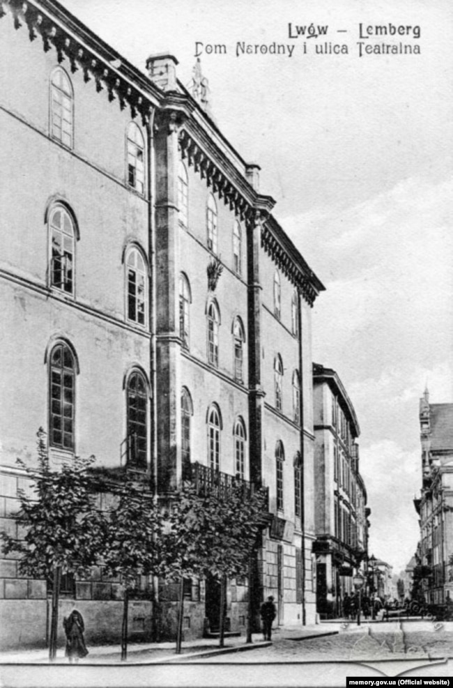 Будівля «Народного дому», що став штаб-квартирою Головної команди повстання й епіцентром українського національно-визвольного руху