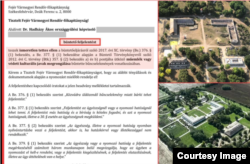 Hadházy Ákos képviselő feljelentést tett a rendőrségen, mert a birtok építése során két műemlékistállót leromboltak