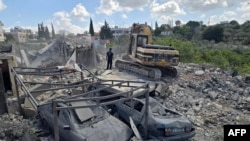 Shkatërrimi që ka lënë mbrapa sulmit izraelit në Liban. Fotografi e 9 prillit 2026.