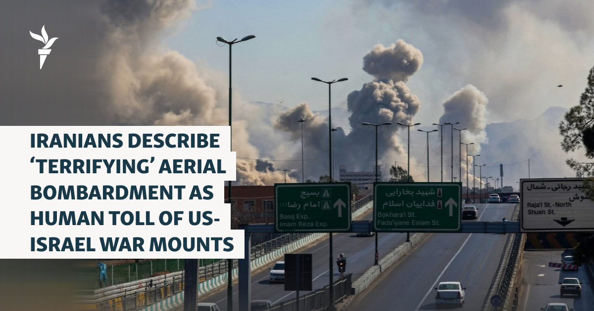 Tears Of Joy And Sorrow: Mixed Emotions In Tehran As Toll Of War Mounts