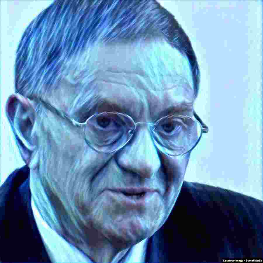 Belarus - poltiicians portraits original and edited by Prisma application
