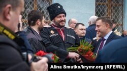 Александр Захарченко на праздновании годовщины «референдума» в Симферополе
