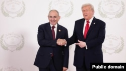 ԱՄՆ նախագահ Դոնալդ Թրամփ և Հայաստանի վարչապետ Նիկոլ Փաշինյան, արխիվ