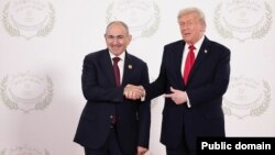 ԱՄՆ նախագահ Դոնալդ Թրամփ և Հայաստանի վարչապետ Նիկոլ Փաշինյան, արխիվ