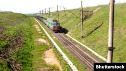 Tren ucrainean în regiunea Odesa