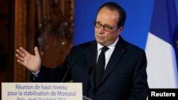 Francois Hollande. 20Okt, 2016