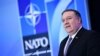 U.S. Secretary of State Mike Pompeo speaks at a press conference during the NATO Foreign Ministers Meeting at the State Department in Washington, April 4, 2019