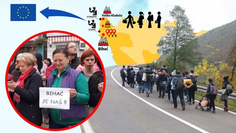 Infografika: Migrantska kriza u BiH