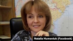 Начальниця об'єднаного координаційного пресцентру сил оборони півдня України Наталія Гуменюк