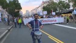 Protest u Beogradu: Ne odustajemo od zahteva