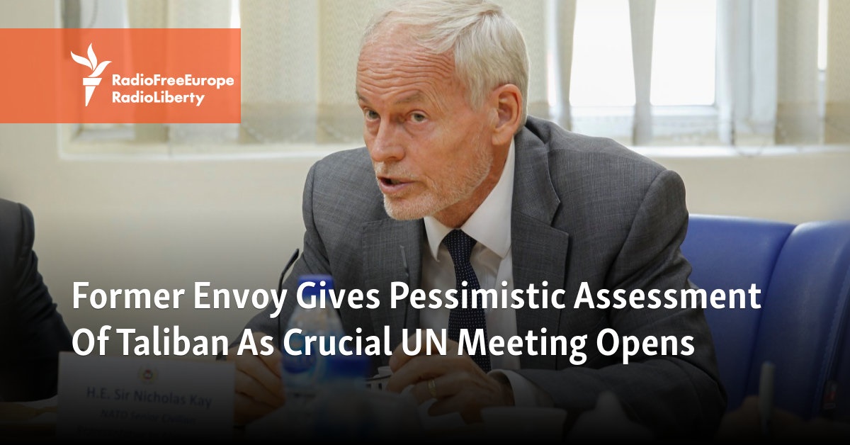 Former Envoy Gives Pessimistic Assessment Of Taliban As Crucial UN Meeting Opens - Vimarsana News