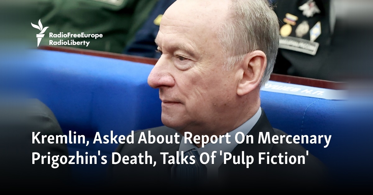 Kremlin, Asked About Report On Mercenary Prigozhin's Death, Talks Of 'Pulp Fiction' - Vimarsana News