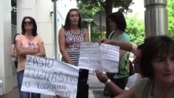 Podgorica: Protest majki iz Rožaja