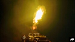 საილუსტრაციო ფოტო. უკრაინელი სამხედრო ცეცხლს უშენს რუსულ დრონს. დნეპროპეტროვსკის რეგიონი. 10 აგვისტო, 2025 წელი 