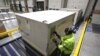 Belgia, camioane pregătite cu containere frigorifice speciale pentru transportul vaccinului anti-Covid-19.