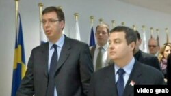 Aleksandar Vučić i Ivica Dačić