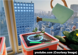 Гульня Tiny Eden, скрыншот з афіцыйнага трэйлера