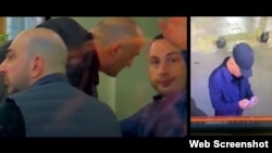 მარცხენა ფოტოზე: ძმები, დავით (დათუნა) და გიორგი მიქაძეები და ოთარ ფარცხალაძე (არქივი). მარჯვნივ: ჯანგველაძის მკვლელი, სავარაუდოდ, გელა უძილაური