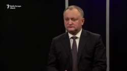 Președintele Igor Dodon, în studioul Europei Libere