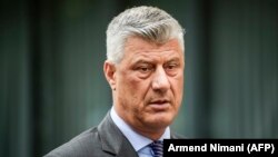 Kosovar President Hashim Thaci 