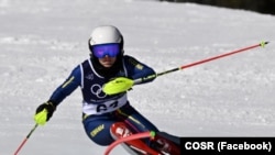 La 17 ani, Sofia Moldovan a avut o clasare în Top 50 în proba de slalom uriaș.