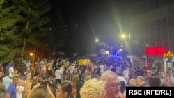 Protest u Užicu 7. jula 2025. zbog hapšenja devetorice Užičana 