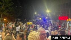 Užice, protesti i blokada puta