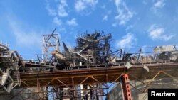 Odesa urlan zarbadan soňky görnüş