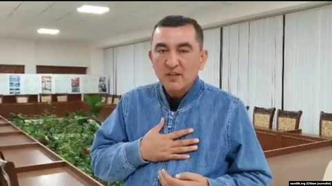 Миришкор тумани ҳокими Равшан Комилов
