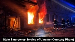Наслідки російського удару на Одещині, архівне фото