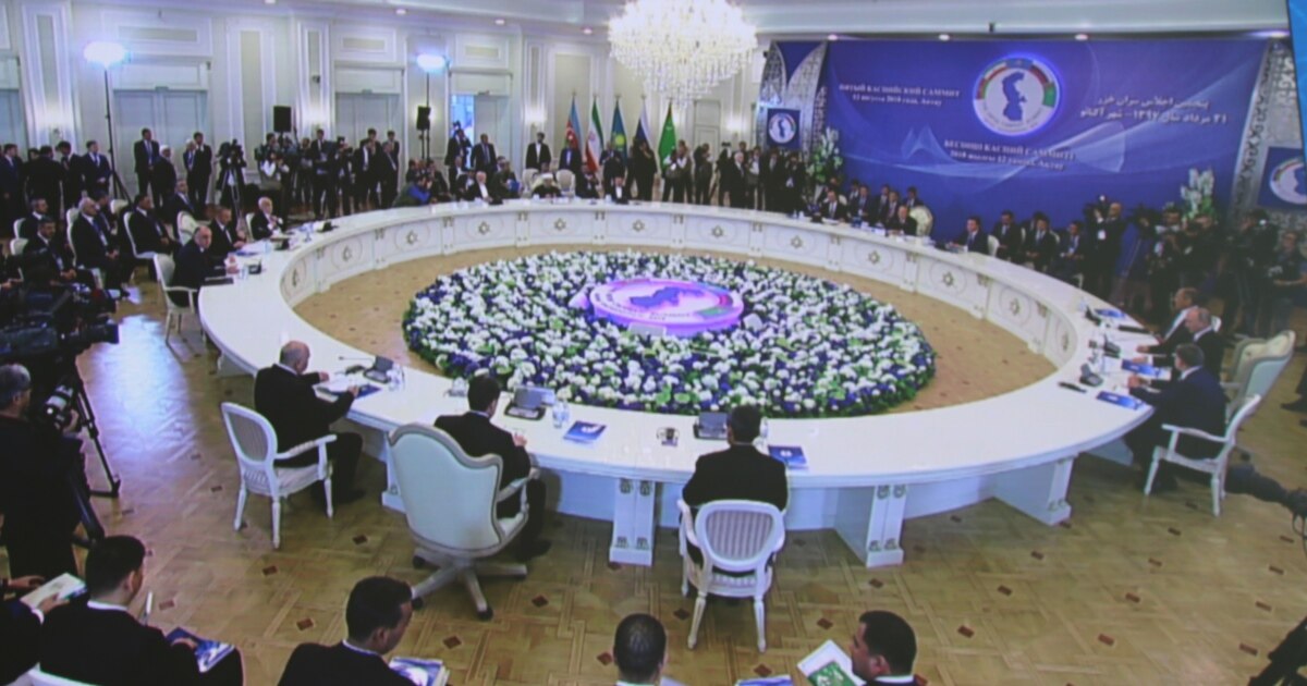 Five States Sign Convention On Caspian Legal Status