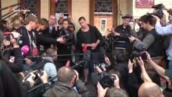 Петр Павленский вышел на свободу (видео)