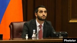 Armenia - Deputy parliament speaker Ruben Rubinian,October 5, 2021.