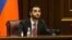 Armenia - Deputy speaker Ruben Rubinian chairs a session of the National Assembly, Yerevan, October 5, 2021