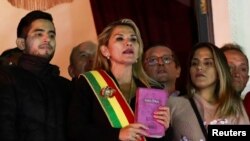 Выканаўца абавязкаў прэзыдэнта Балівіі Жанін Аньес