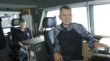 Ukraine - naval patrol in the Black Sea - screen grab
