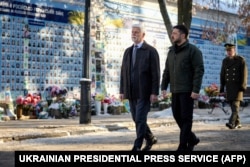 Петер Павел и Владимир Зеленский в Киеве, 16 января 2026 года