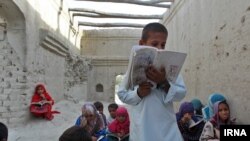 A school in the southeastern Iranian province of Sistan-Baluchistan.