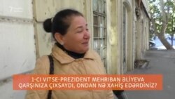 'Mehriban Əliyeva qarşınıza çıxsaydı...' Bakıda sorğu