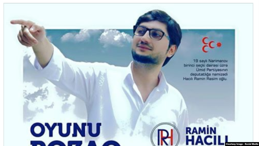 Ramin Hajili Facebook Campaign Photo